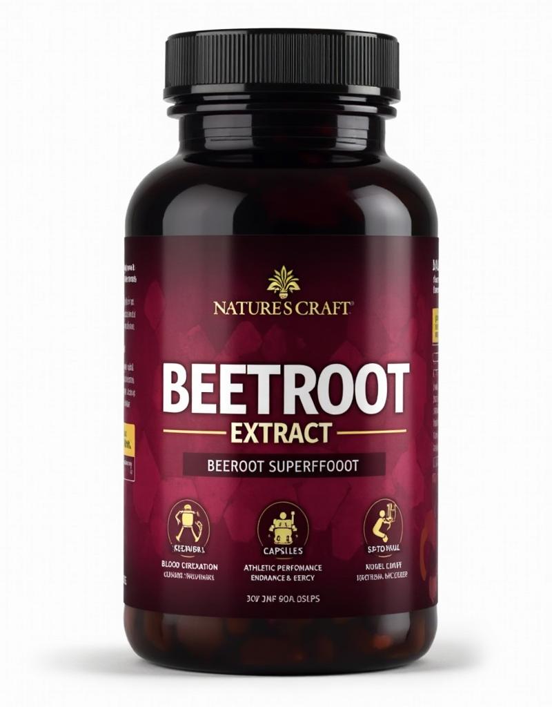 Beetroot Extract - Energy & Vitality | Natural Supplement | Nature's Craft