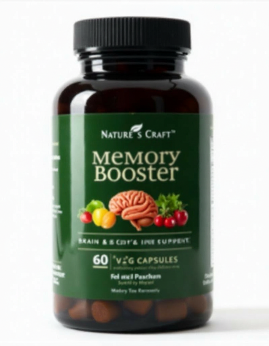 Boost Memory Product Brain Booster Premium Nootropics - Brain & Cognitive | Natural ...